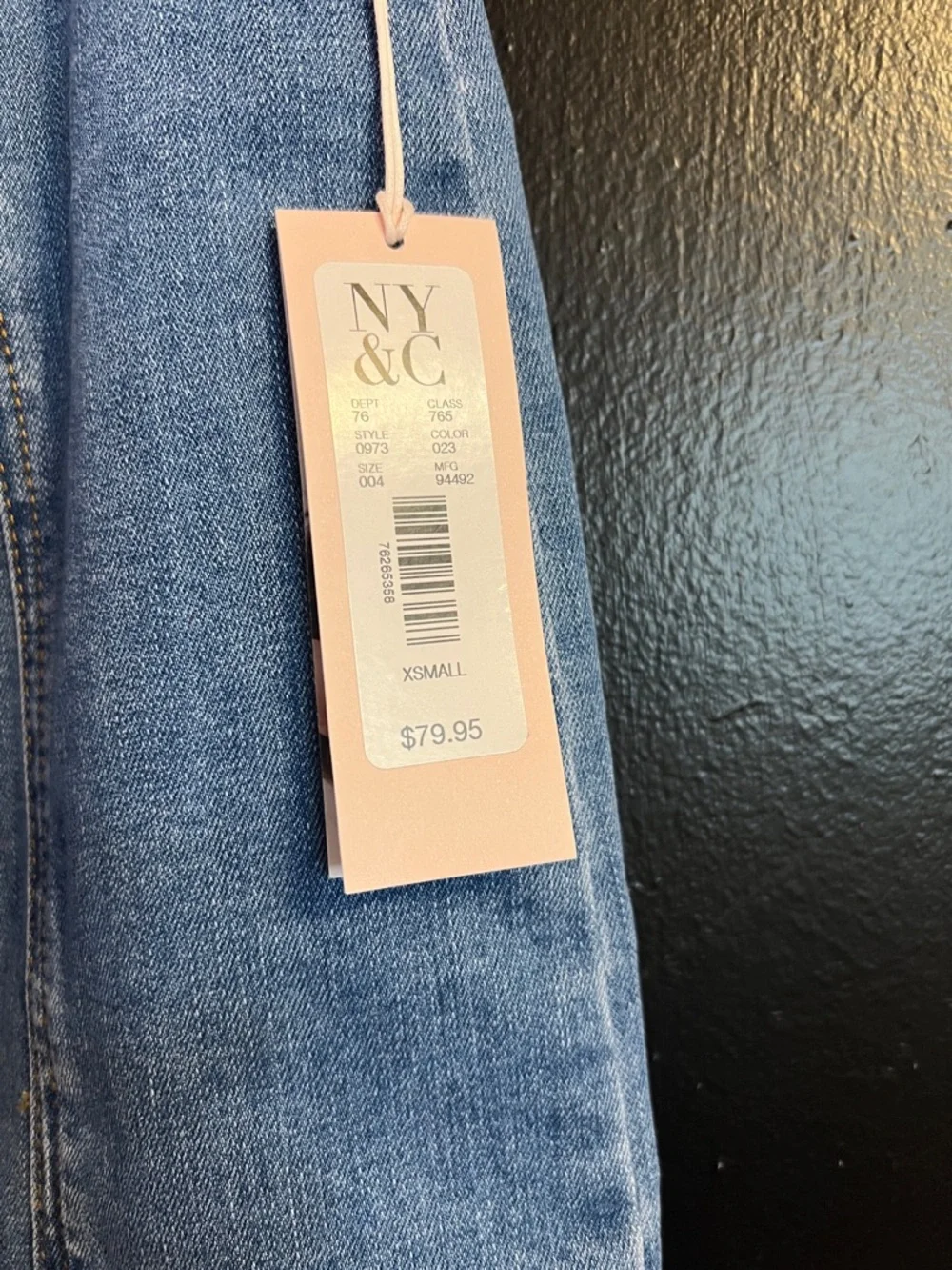 NY&Co Light Blue Denim Skirt - Picture 3 of 4